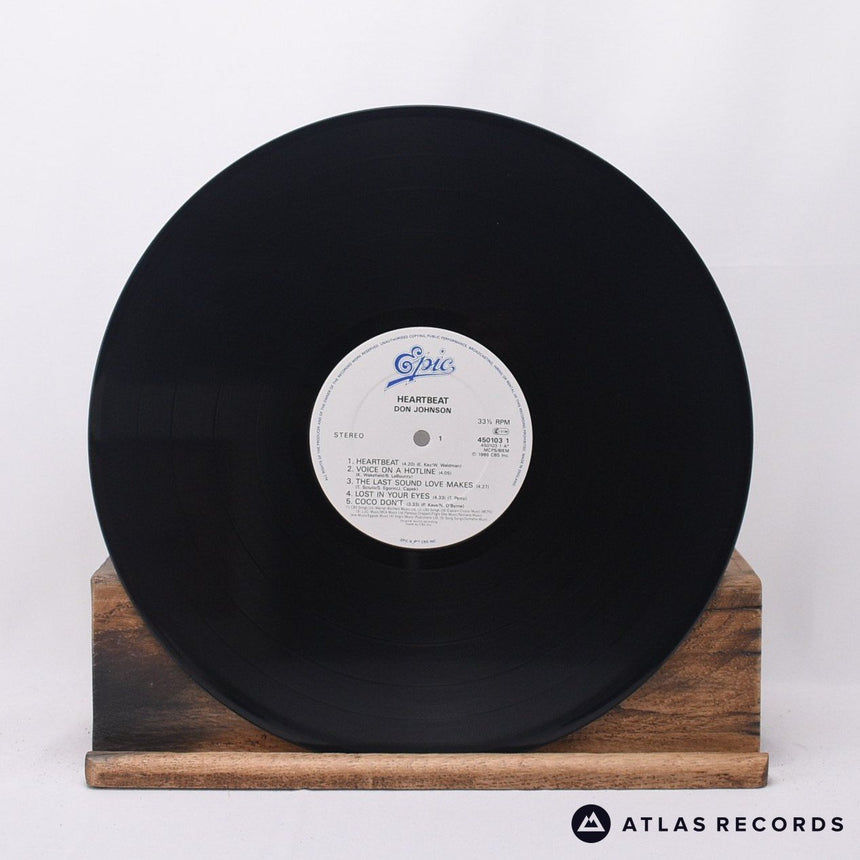 Don Johnson - Heartbeat - Gatefold LP Vinyl Record - EX/EX