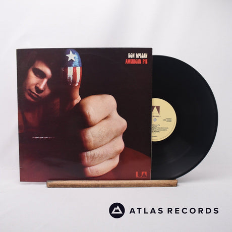 Don McLean American Pie LP Vinyl Record - Front Cover & Record