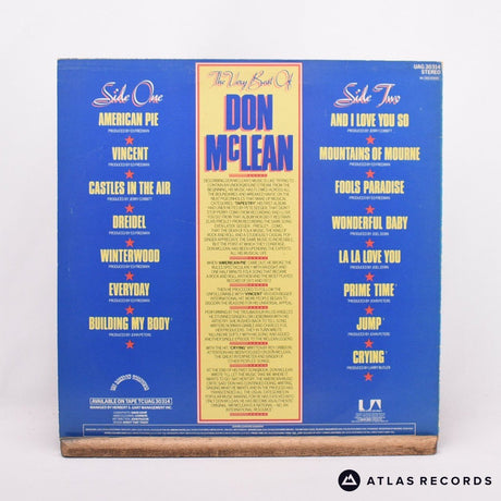 Don McLean - The Very Best Of Don McLean - LP Vinyl Record - EX/EX