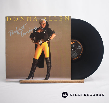 Donna Allen Perfect Timing LP Vinyl Record - Front Cover & Record