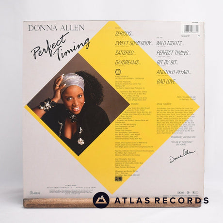 Donna Allen - Perfect Timing - LP Vinyl Record - VG+/EX