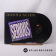 Donna Allen Serious 12" Vinyl Record - Front Cover & Record
