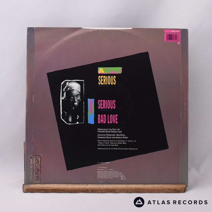 Donna Allen - Serious (Extended Remix) - 12" Vinyl Record - VG+/EX