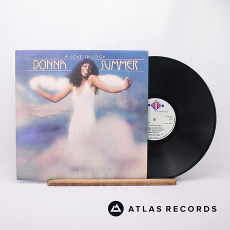 Donna Summer A Love Trilogy LP Vinyl Record - Front Cover & Record