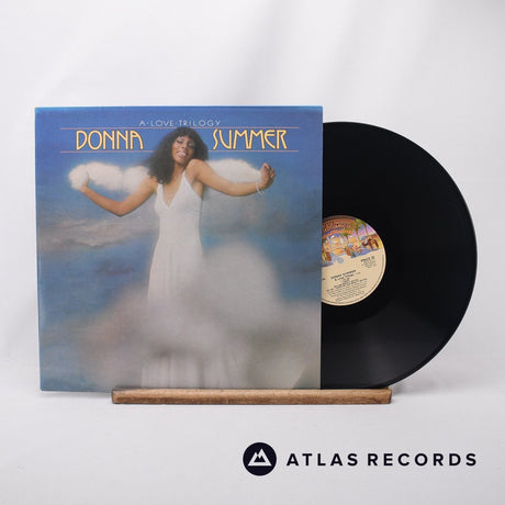 Donna Summer A Love Trilogy LP Vinyl Record - Front Cover & Record