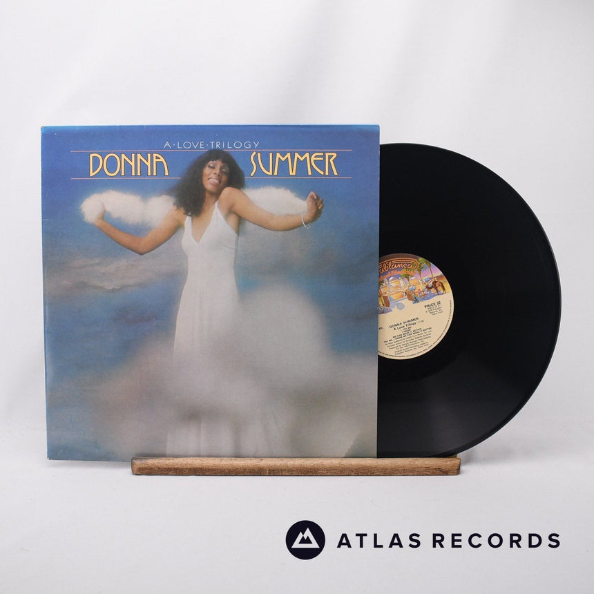 Donna Summer A Love Trilogy LP Vinyl Record - Front Cover & Record