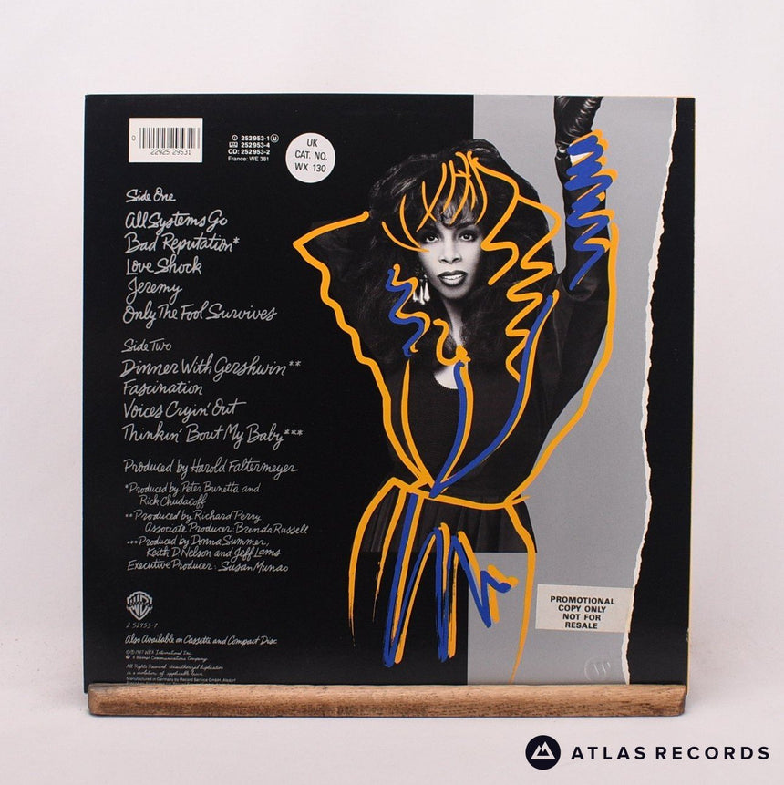 Donna Summer - All Systems Go - LP Vinyl Record - EX/EX