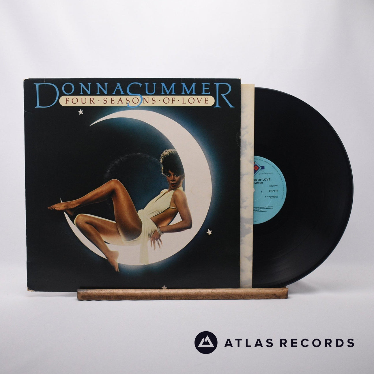 Donna Summer Four Seasons Of Love LP Vinyl Record - Front Cover & Record