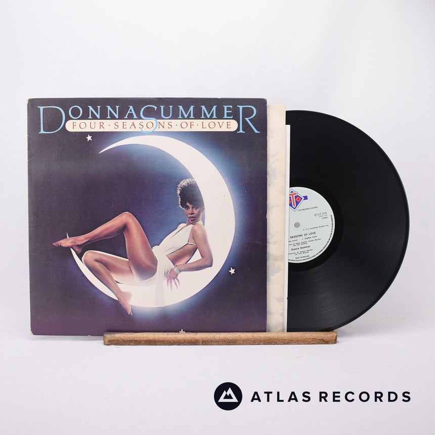 Donna Summer Four Seasons Of Love LP Vinyl Record - Front Cover & Record