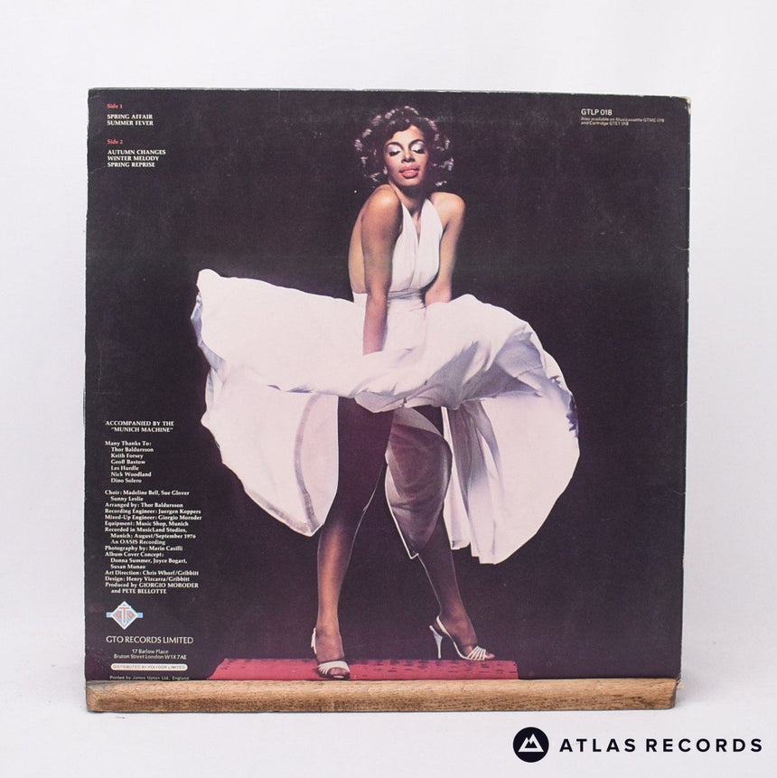 Donna Summer - Four Seasons Of Love - Poster LP Vinyl Record - VG+/EX