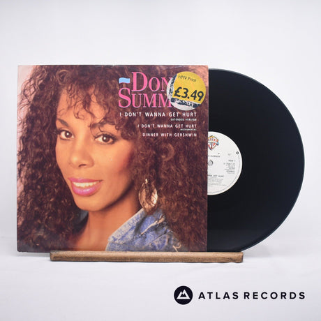 Donna Summer I Don't Wanna Get Hurt 12" Vinyl Record - Front Cover & Record