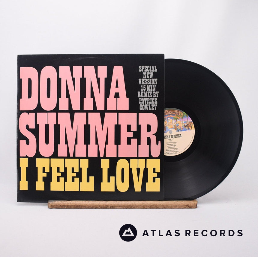 Donna Summer I Feel Love 12" Vinyl Record - Front Cover & Record