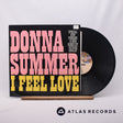 Donna Summer I Feel Love 12" Vinyl Record - Front Cover & Record