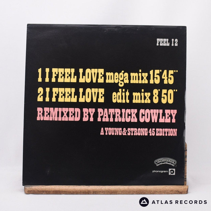 Donna Summer - I Feel Love - 12" Vinyl Record - EX/EX