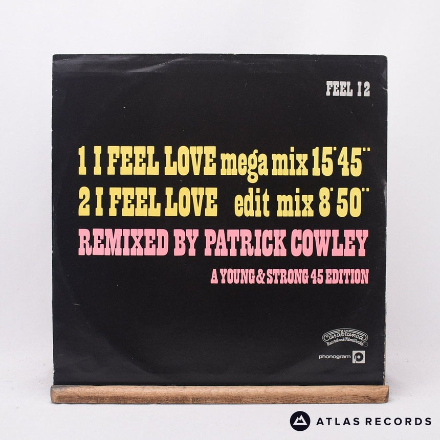 Donna Summer - I Feel Love - 12" Vinyl Record - VG/VG+