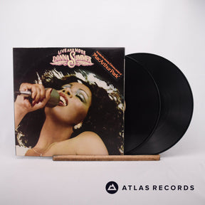 Donna Summer Live And More 2 x LP Vinyl Record - Front Cover & Record