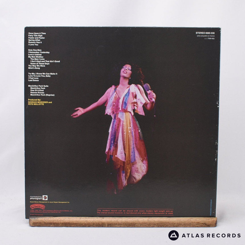 Donna Summer - Live And More - Gatefold Insert 2 x LP Vinyl Record - EX/EX