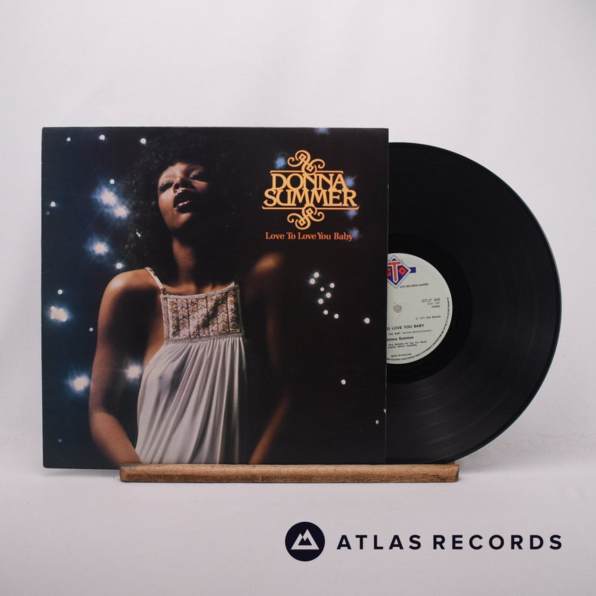 Donna Summer Love To Love You Baby LP Vinyl Record - Front Cover & Record