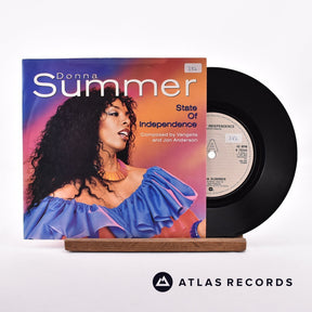 Donna Summer State Of Independence 7" Vinyl Record - Front Cover & Record