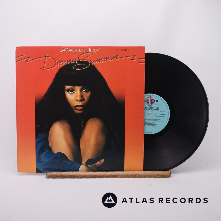 Donna Summer The Greatest Hits Of Donna Summer LP Vinyl Record - Front Cover & Record