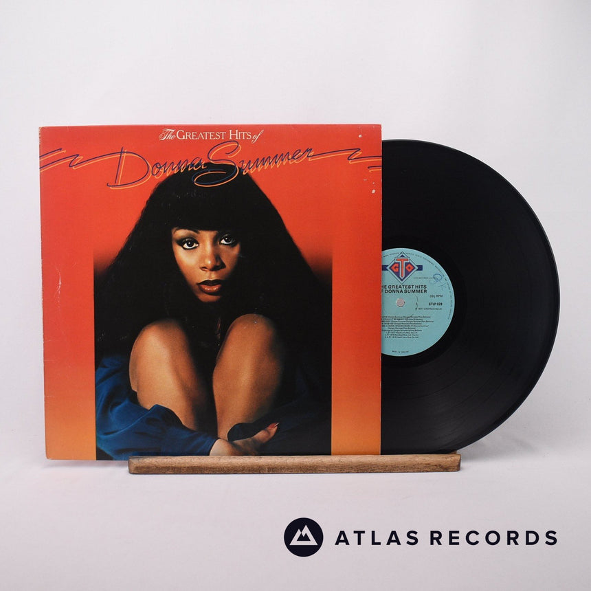 Donna Summer The Greatest Hits Of Donna Summer LP Vinyl Record - Front Cover & Record