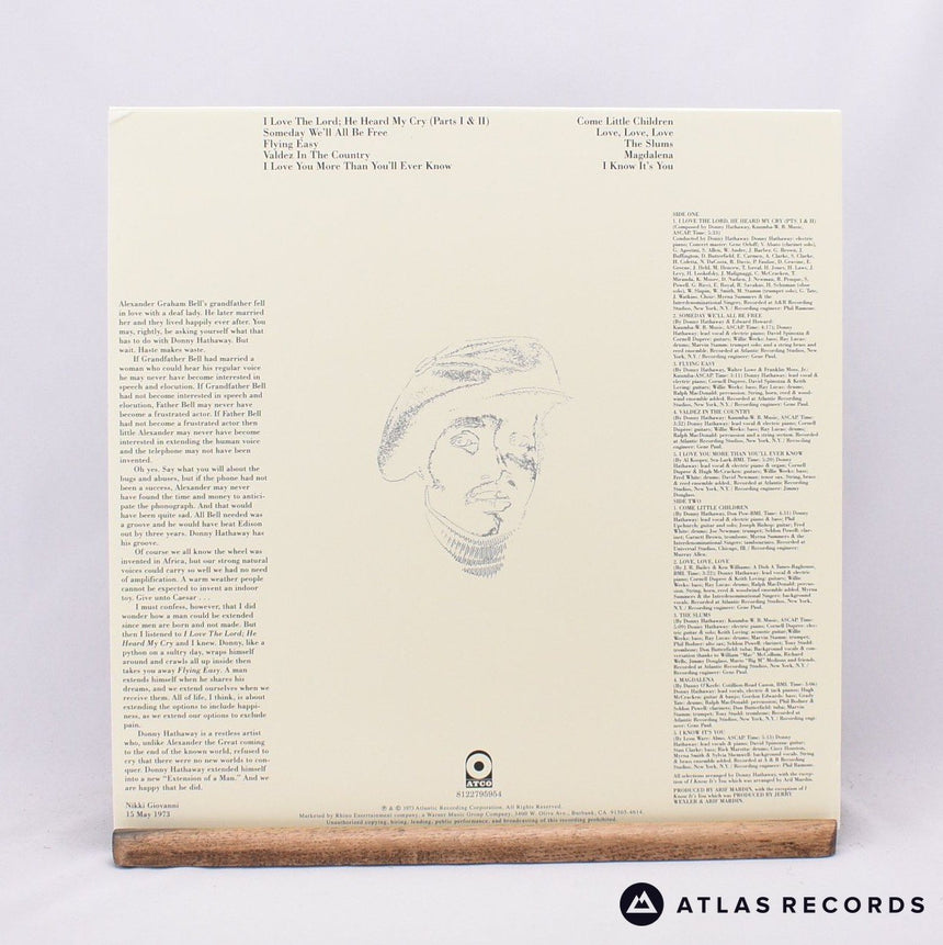 Donny Hathaway - Extension Of A Man - 180G Reissue LP Vinyl Record - NM/EX