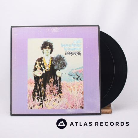 Donovan A Gift From A Flower To A Garden 2 x LP Vinyl Record - Front Cover & Record