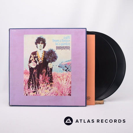 Donovan A Gift From A Flower To A Garden 2 x LP Vinyl Record - Front Cover & Record