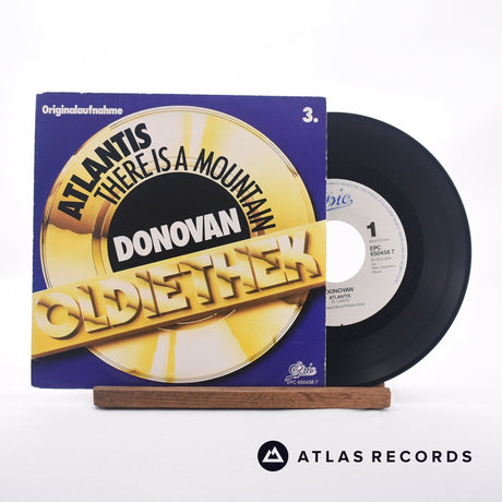 Donovan Atlantis 7" Vinyl Record - Front Cover & Record