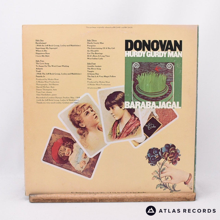 Donovan - Barabajagal / Hurdy Gurdy Man - 2 x LP Vinyl Record - VG+/EX