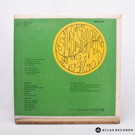 Donovan - Sunshine Superman - A-1 B-1 LP Vinyl Record - VG+/VG+