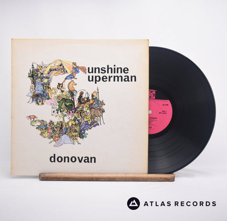 Donovan Sunshine Superman LP Vinyl Record - Front Cover & Record