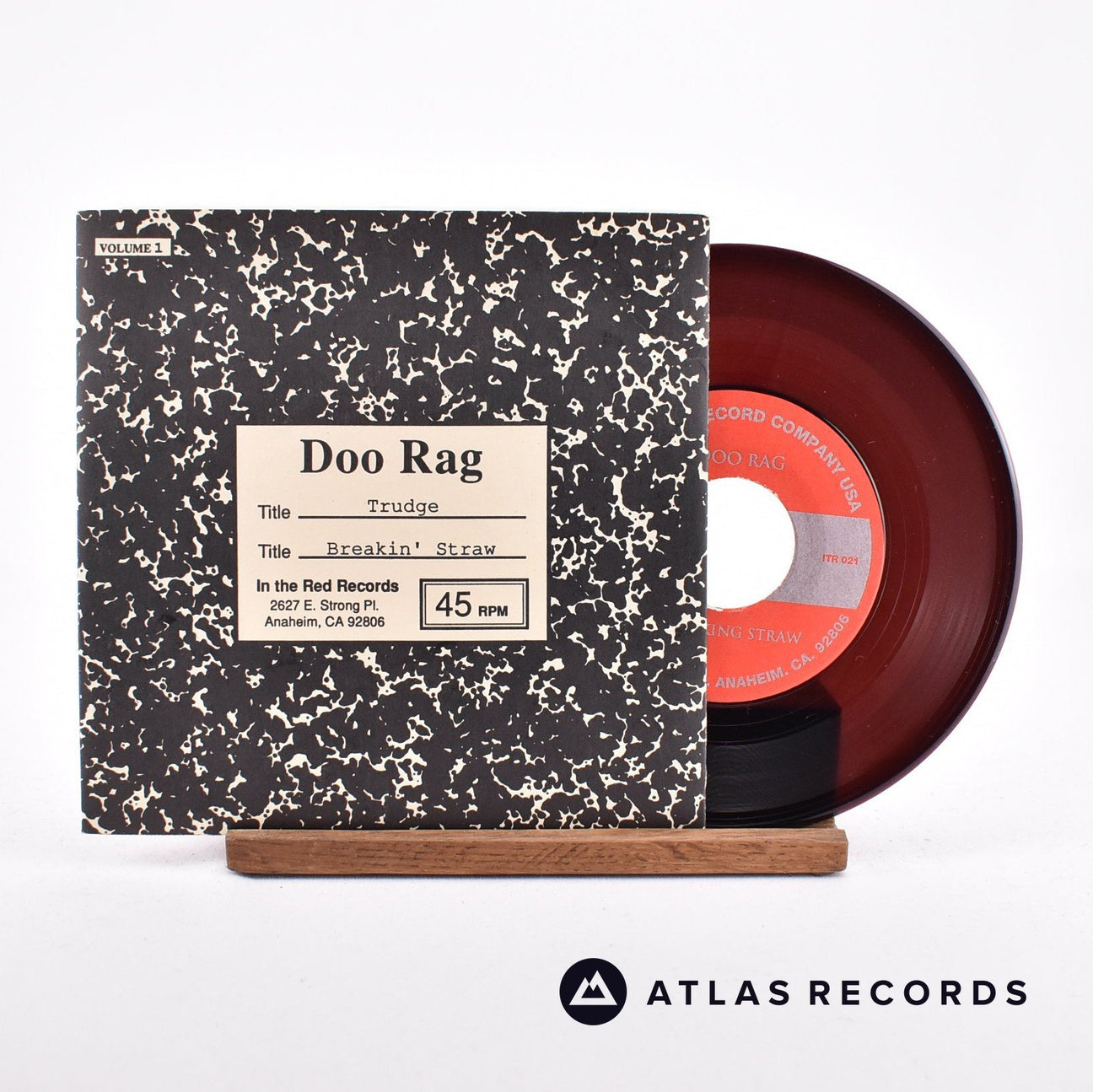 Doo Rag Trudge 7" Vinyl Record - Front Cover & Record