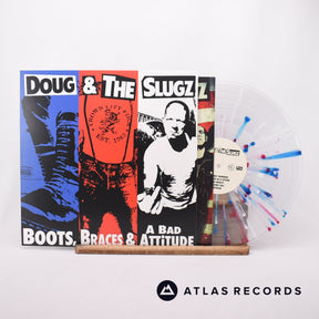 Doug & The Slugz Boots, Braces & A Bad Attitude LP Vinyl Record - Front Cover & Record
