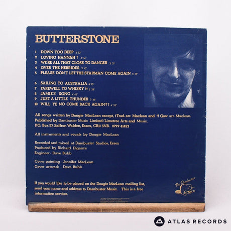 Dougie MacLean - Butterstone - LP Vinyl Record - VG+/VG+