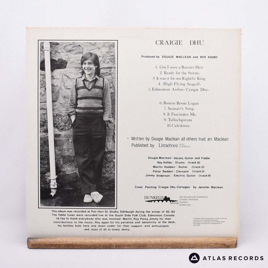 Dougie Maclean - Craigie Dhu - First Uk Press LP Vinyl Record - VG+/EX