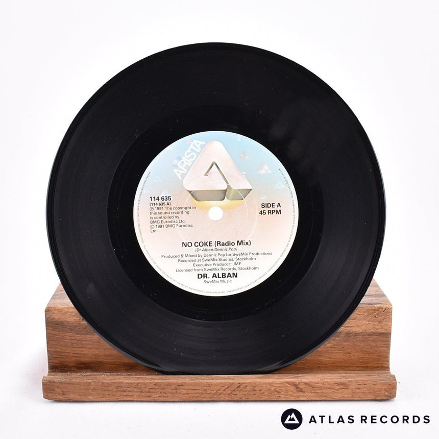 Dr. Alban - No Coke - 7" Vinyl Record - EX/VG+