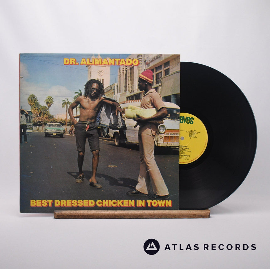 Dr. Alimantado Best Dressed Chicken In Town LP Vinyl Record - Front Cover & Record