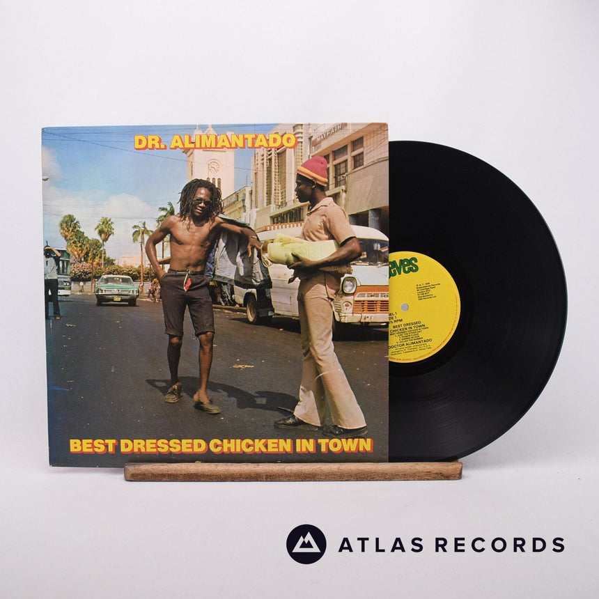 Dr. Alimantado Best Dressed Chicken In Town LP Vinyl Record - Front Cover & Record