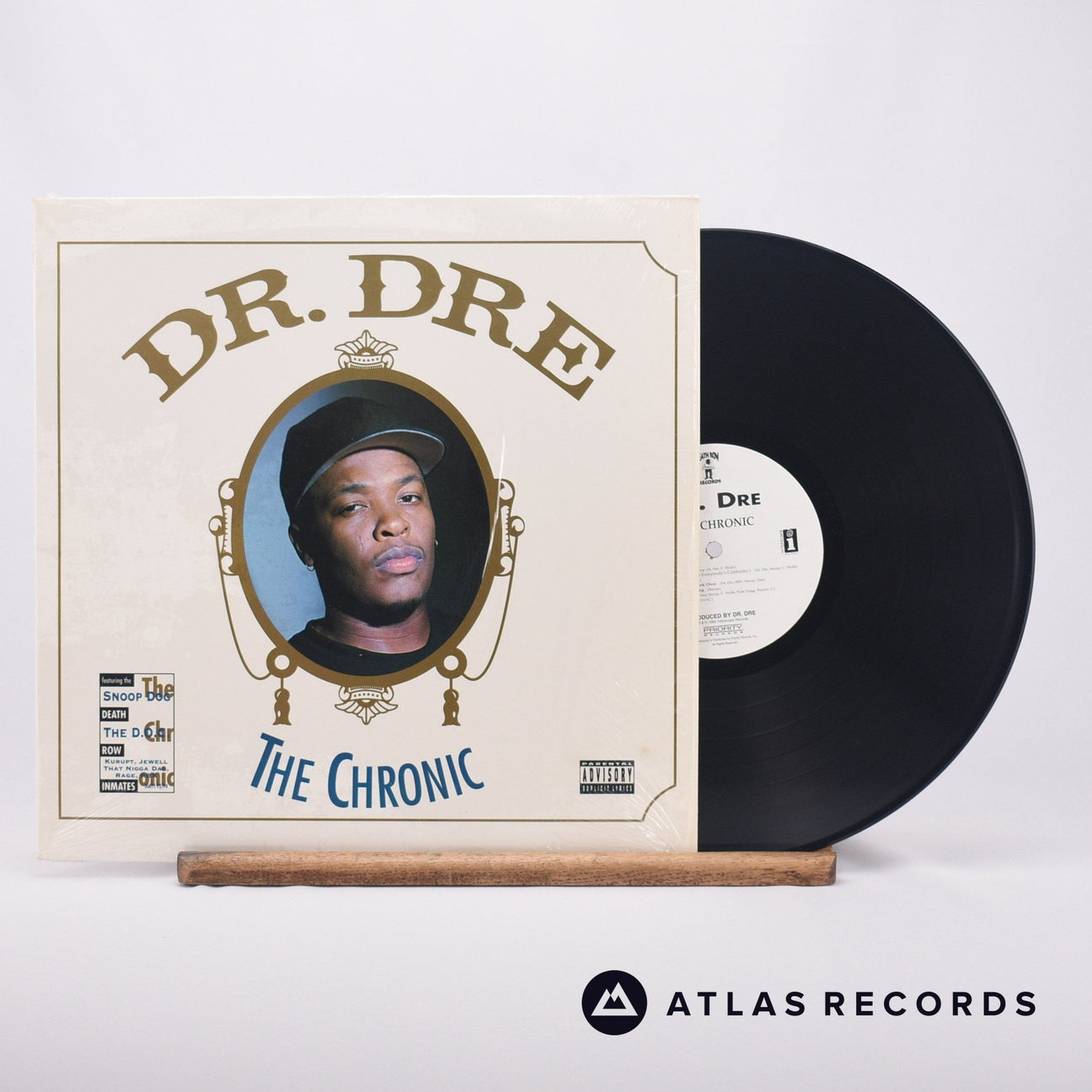 Dr. Dre The Chronic LP Vinyl Record - Front Cover & Record