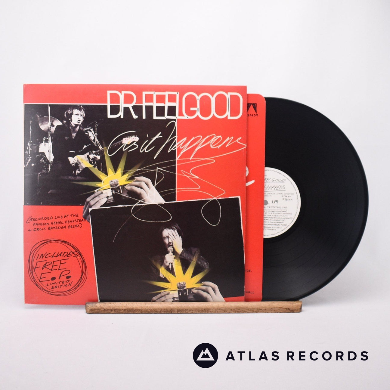 Dr. Feelgood As It Happens LP Vinyl Record - Front Cover & Record
