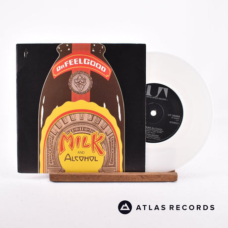 Dr. Feelgood Milk And Alcohol 7" Vinyl Record - Front Cover & Record