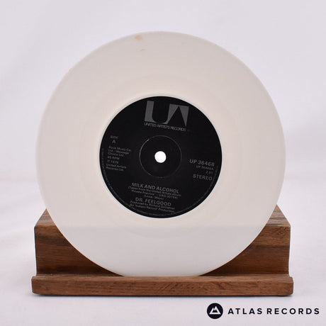 Dr. Feelgood - Milk And Alcohol - Bilbo White 7" Vinyl Record - VG+/EX