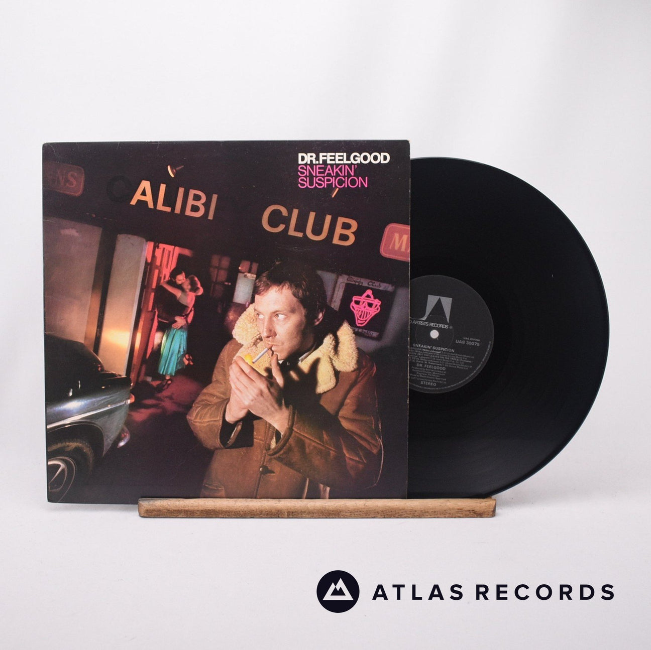 Dr. Feelgood Sneakin' Suspicion LP Vinyl Record - Front Cover & Record