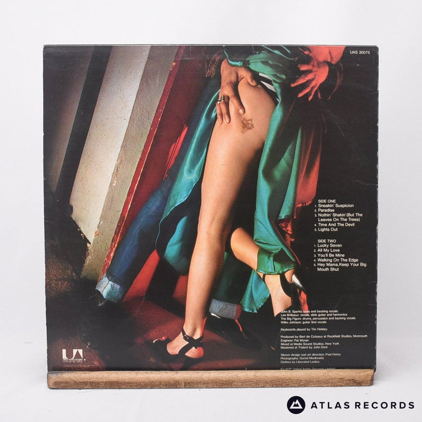 Dr. Feelgood - Sneakin' Suspicion - Jonz LP Vinyl Record - VG+/EX