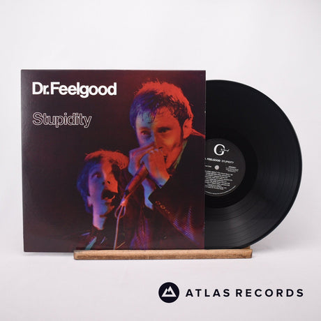 Dr. Feelgood Stupidity LP Vinyl Record - Front Cover & Record
