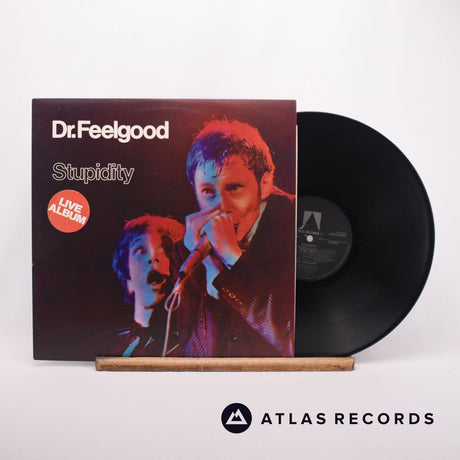 Dr. Feelgood Stupidity LP Vinyl Record - Front Cover & Record