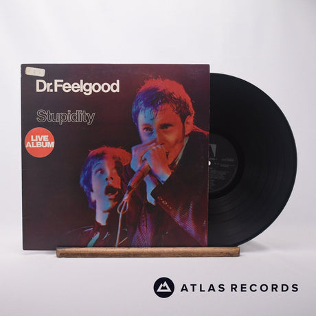 Dr. Feelgood Stupidity LP Vinyl Record - Front Cover & Record