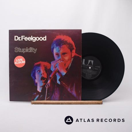 Dr. Feelgood Stupidity LP Vinyl Record - Front Cover & Record