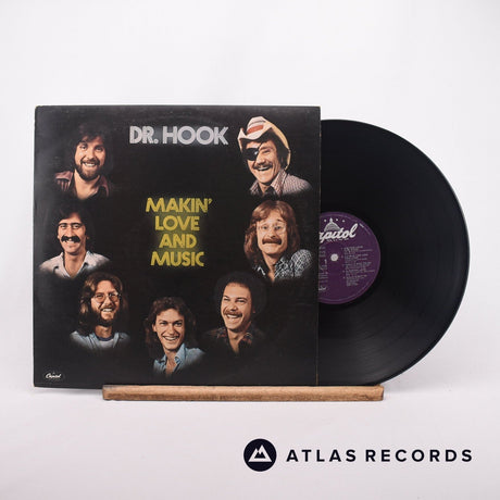 Dr. Hook Makin' Love And Music LP Vinyl Record - Front Cover & Record